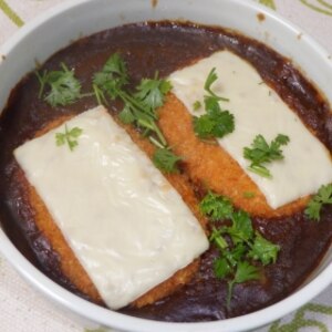 【リメイク】カレーとコロッケのチーズのせ焼き